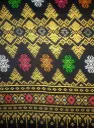 Fabric Printed Satin Velvet Foil 44'' : Design #8344
