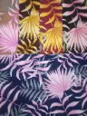 Fabric Printed Satin Velvet: Design #90804