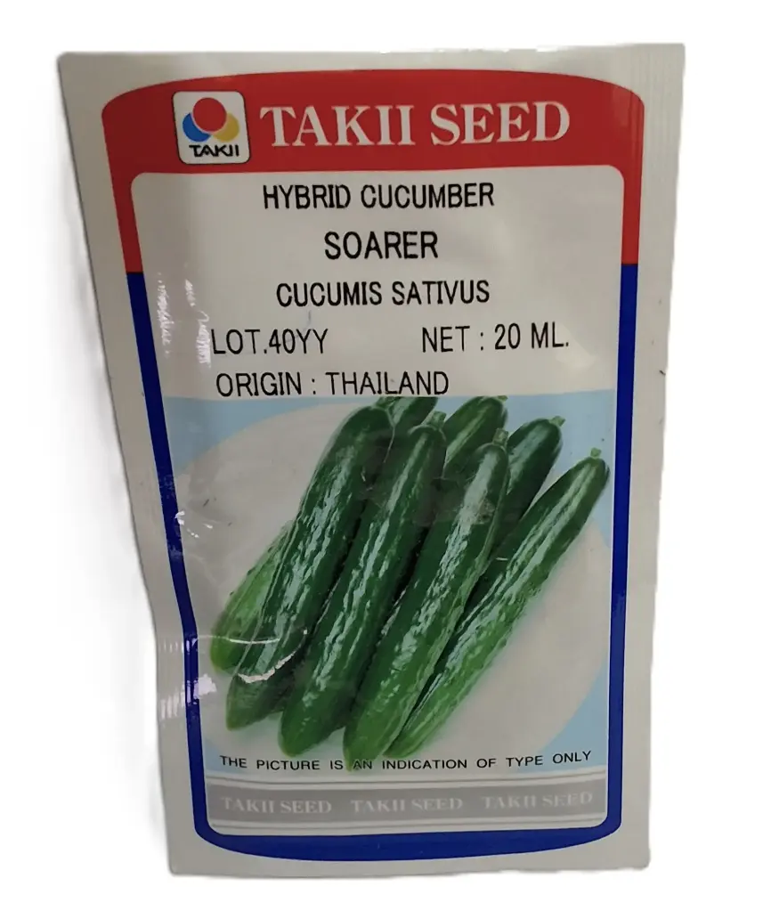 [138132] Seed Takii Cucumber Soarer Hyb 20