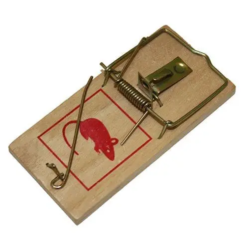 Mouse Trap Snap Wood 17*8cm 