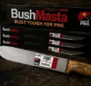 Bushmasta Bush Knife Wdn Hdl 14"