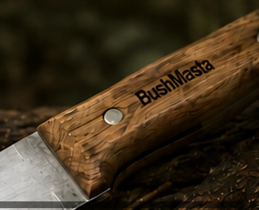 [GS0800] Bushmasta Bush Knife Wdn Hdl 28"