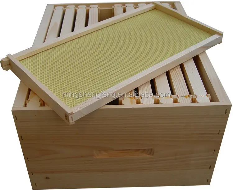 Bee Hive Wooden Large Langstroth 48.3*44.8*23.2cm 