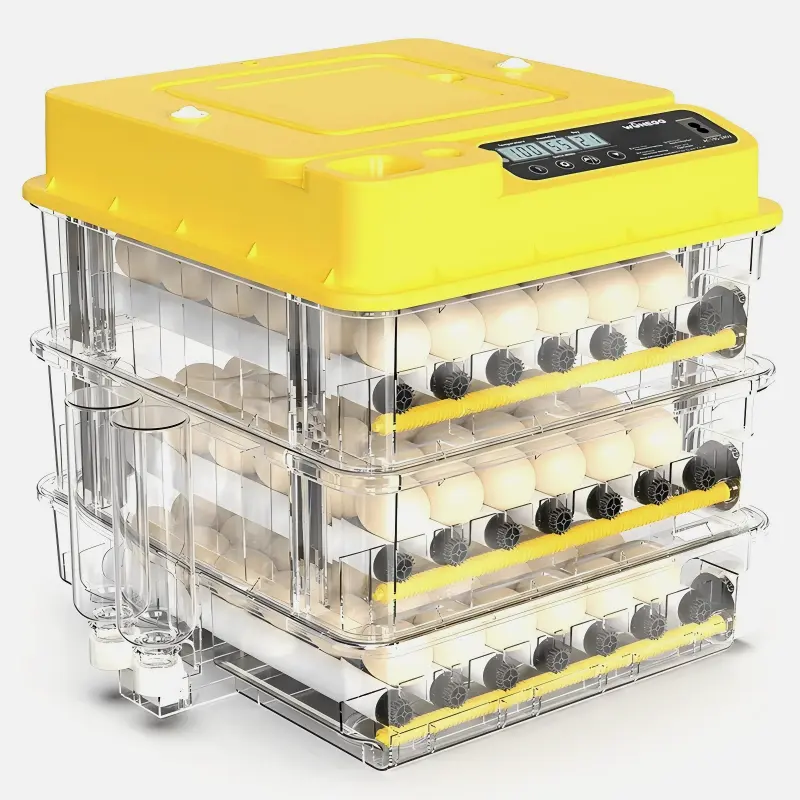 Egg Incubator Chicken 3 Layer 108 Eggs 
