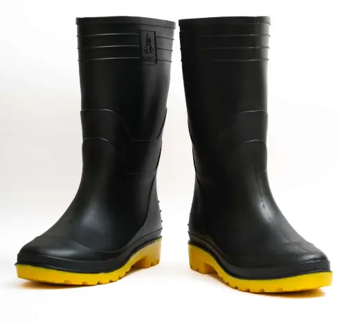 [SW3118] Gumboot Pair Safety Welcome Blk Assd Sizes