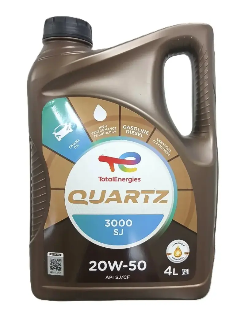Lubricating Oil Quartz 3000 20W-50 4L 