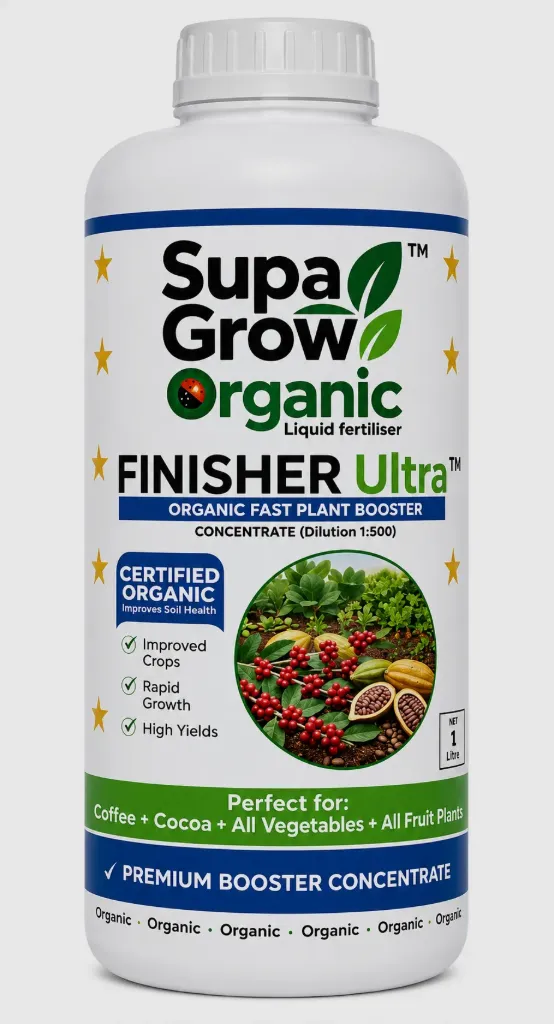 [SG0000] Supa Grow Organic FINISHER Ultra Liquid Fertilizer 1lt