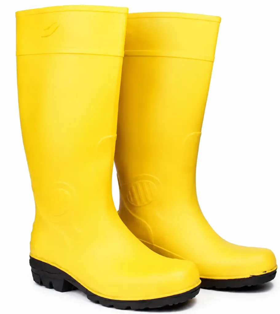 [SW3155] Gumboot Safety Hillson Dragon Yel Sz09