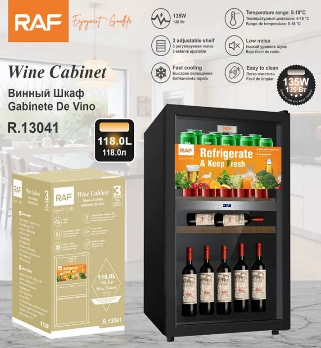 RAF Wine Cabinet 118L