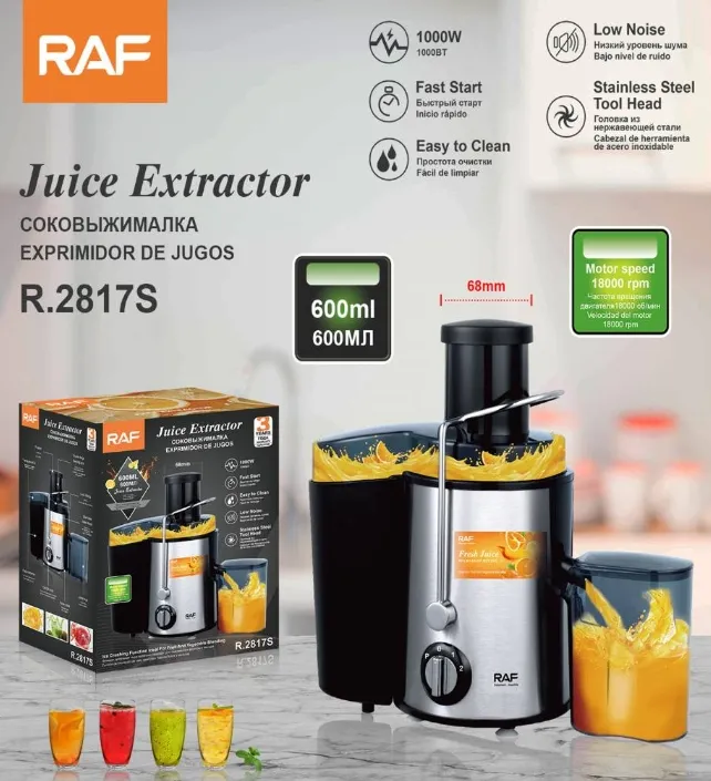 RAF Juice Extractor 1000W 500ml