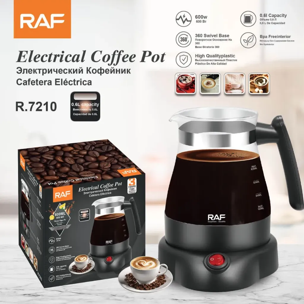 RAF Electric Coffee Pot 600W