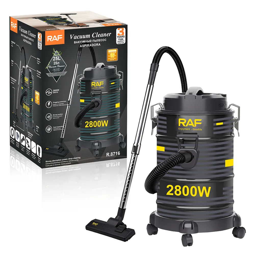 RAF Vacuum Cleaner 2800W 25L - R.8716