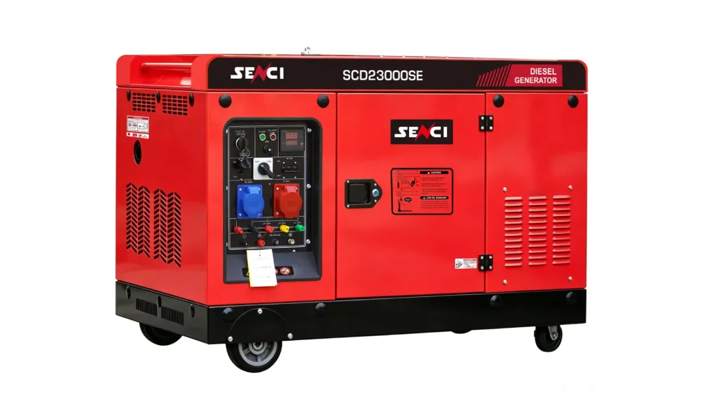 Genset Diesel Silent Senci 15kw 3 Phase