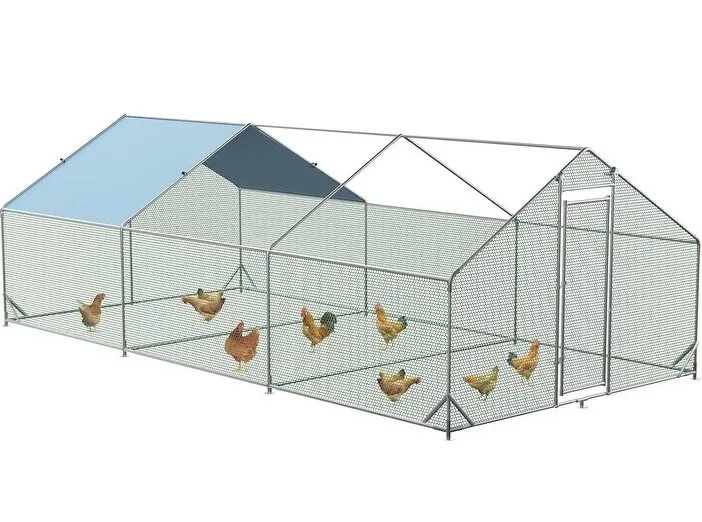 Chicken Coop Galv 6*3*2m CC-632