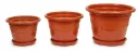 Flower Pot + Tray 12"
