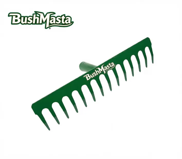 Bushmasta Rake Head Metal 14Teeth 4mm, 8*35cm - JN168