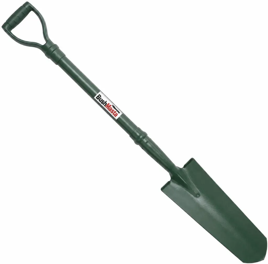Bushmasta Spade Drain Steel Handle Green 1.6kg, 106cm JN6861