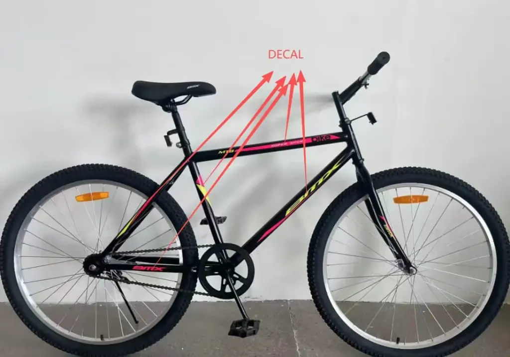 [VI8732] Bike Decal 26'' Foot Brake