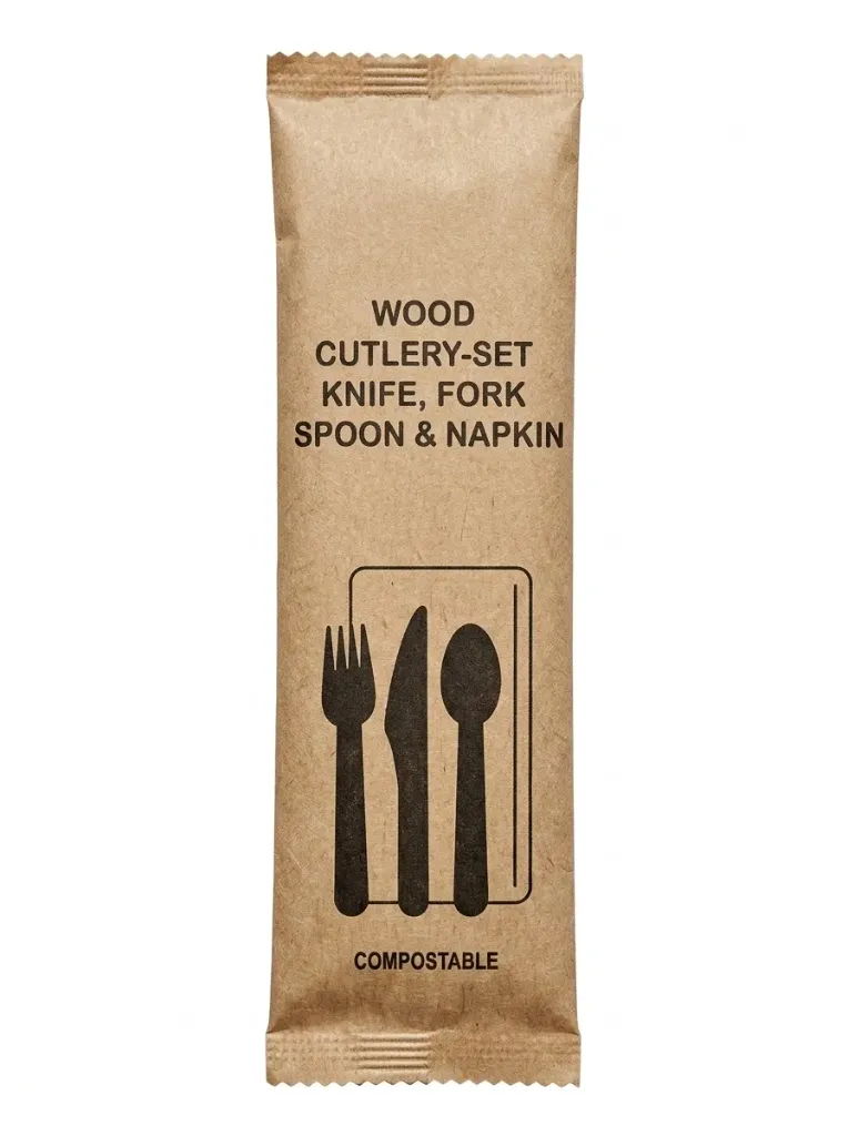 [VI8736] Disposal 4-in-1 Cutlery Set - JR85-4