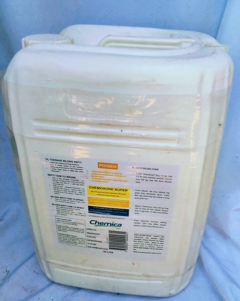 [AC0243] Chemoxone 200g/l Paraquat 20lt