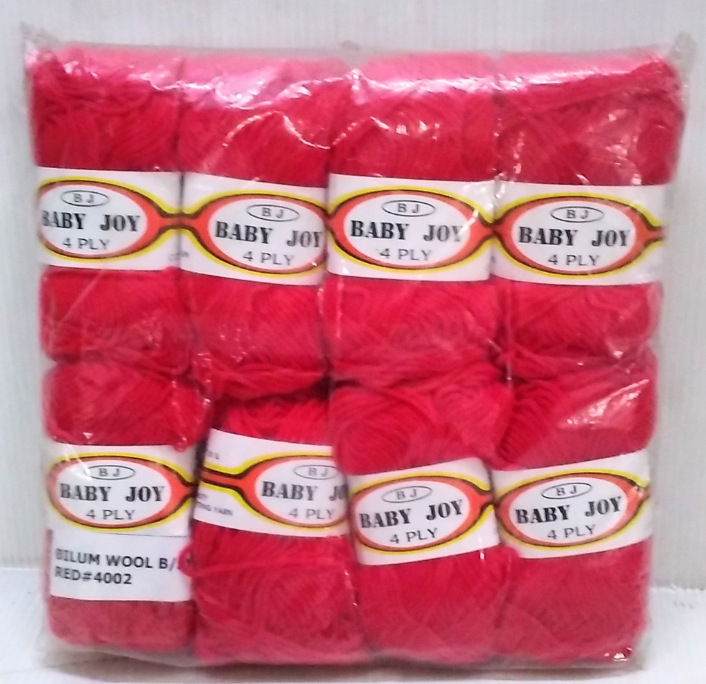 Wool Bilum Red 4002