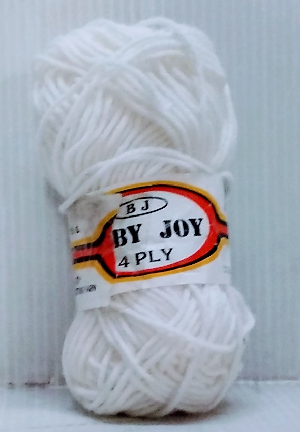 [FC1085] Wool Bilum White 4049