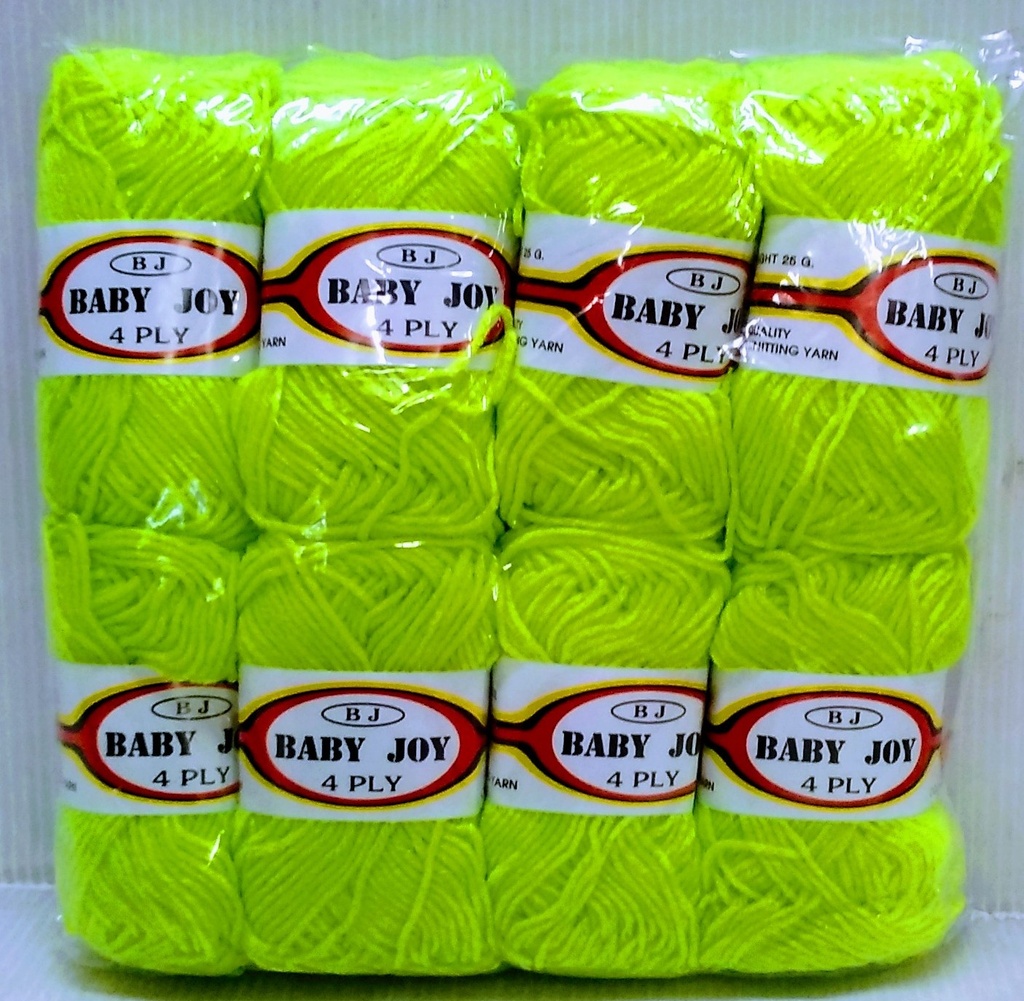 [FC1087] Wool Bilum Green Yellow 4070