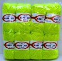 Wool Bilum Green Yellow 4070