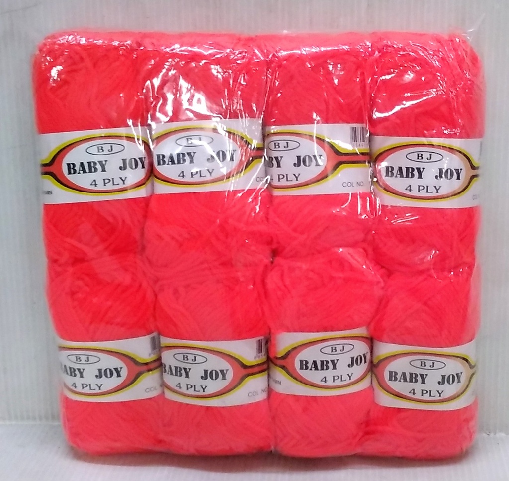 [FC1105] Wool Bilum Orange Red 4016