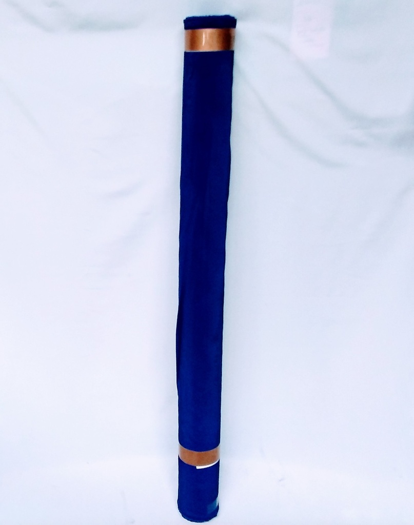 [FC4087] Fabric Plain Peach Skin 44" Blue 810