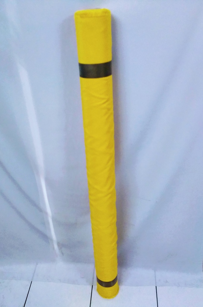 [FC4090] Fabric Plain Peach Skin 44" Yellow 958