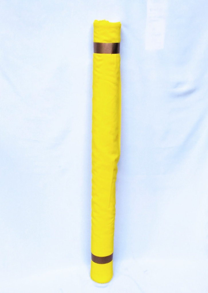 [FC4093] Fabric Plain Peach Skin 44" Yellow 557