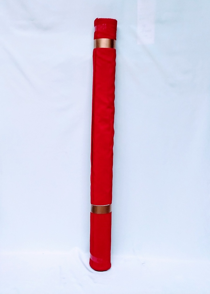 [FC4105] Fabric Plain Peach Skin 44" Red 207