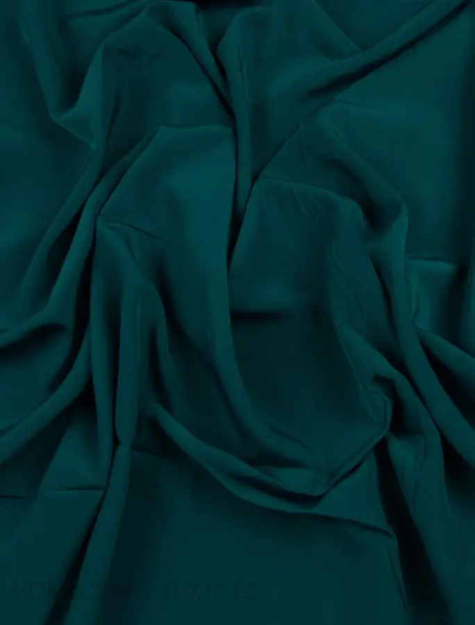 [FC4113] Fabric Plain Peach Skin 44" Green 140