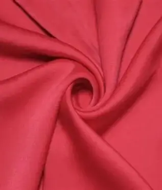 [FC4115] Fabric Plain Peach Skin 44" Red 1177