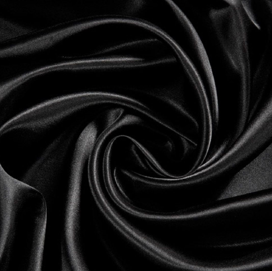[FC4243] Fabric Koshibo Pln 44" Blk 4100