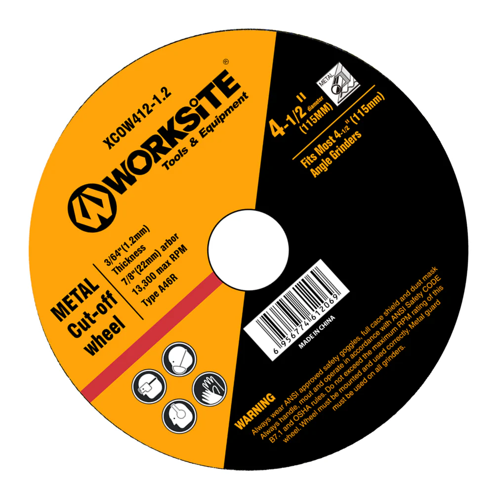 Worksite Cutting Wheel 100mm per pc