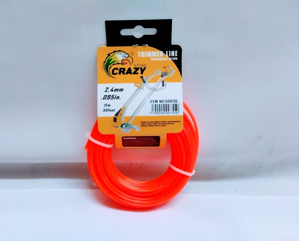 [GS0755] Trimmer Line Stone Crazy 2.4mmx15m