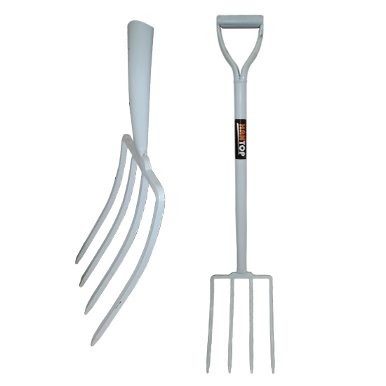 [GS0895] Hantop Garden Fork Wht 