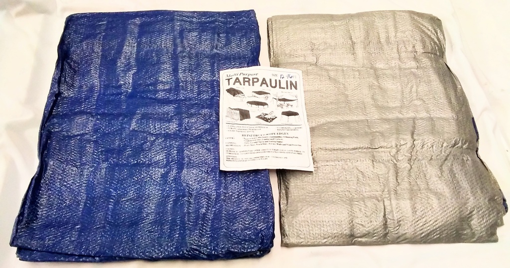 [PB0004] Tarpaulin Blue 12'X16' 110gsm