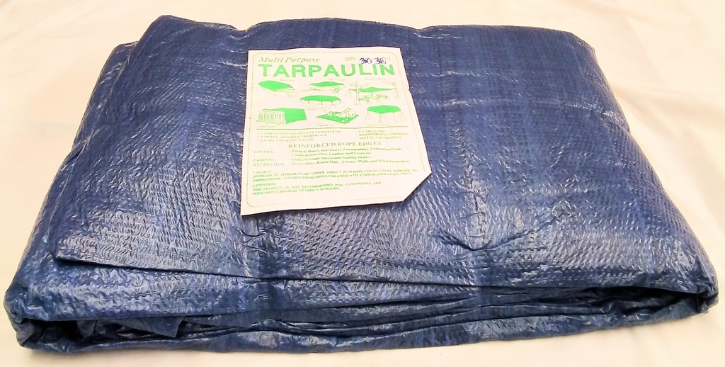 Tarpaulin Blue 30'X36' 110gsm