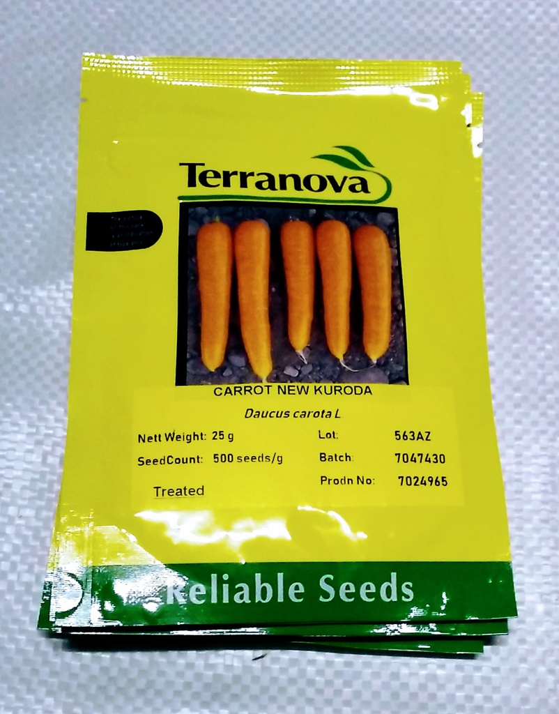 Seed Terranova Carrot Topweight 25G 