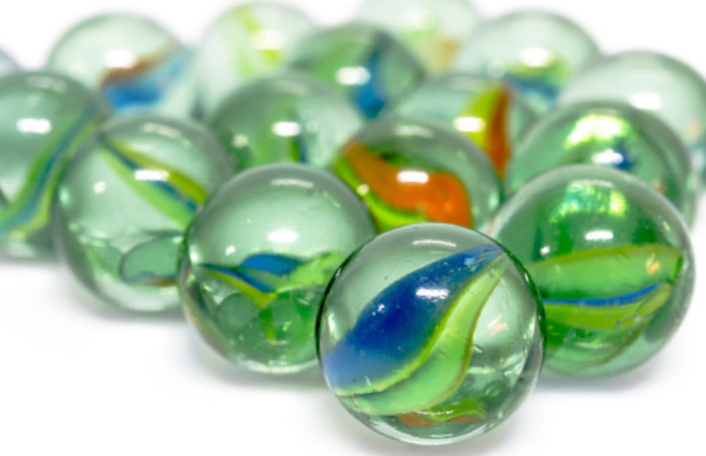 [VI2171] Marble Glass 50pcs/Net WY81-12