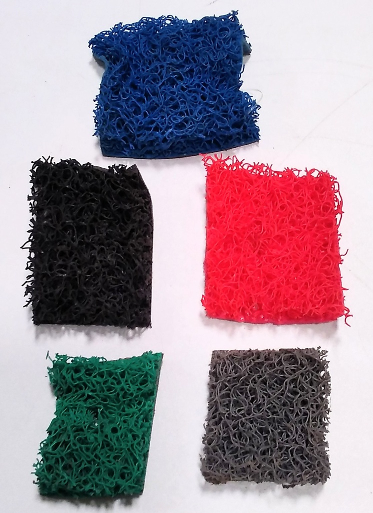 [VI4600] Floor Mat PVC Asstd Col 1.2Mx1.2cm