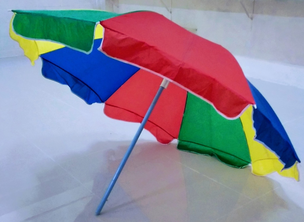Umbrella Market Rainbow 2m
