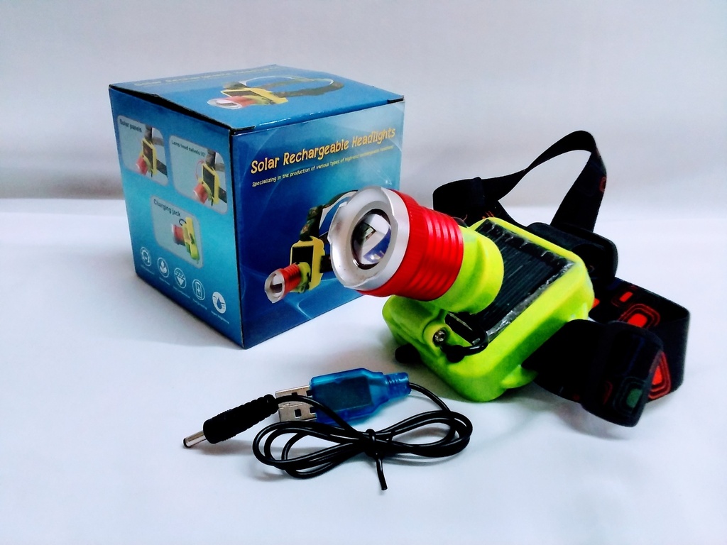 Solar Torch Head w/USB XQ-124