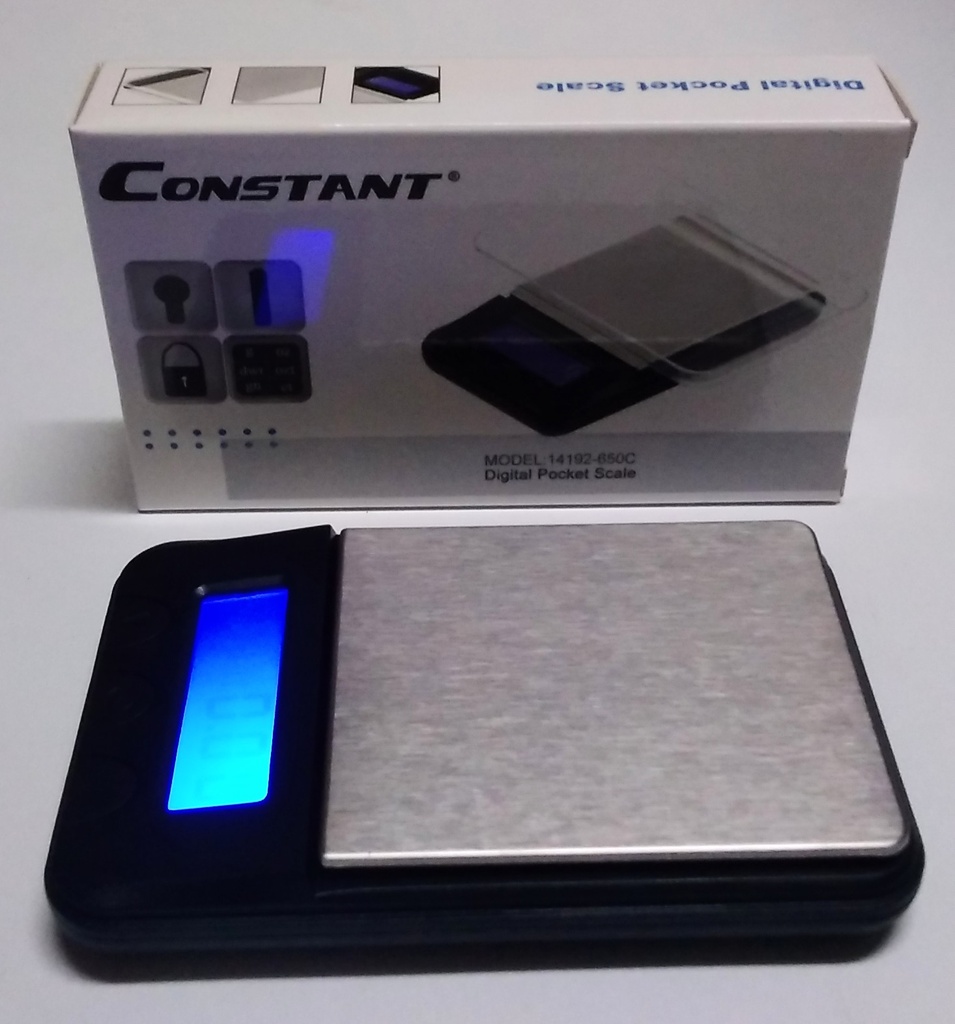 Scale Gold Digital 200g Batt.650C Const