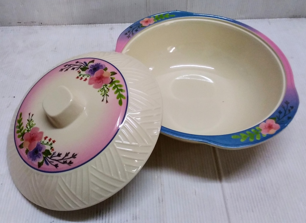 [VI5620] Bowl Melamine W/Lid 9.5'' 23003