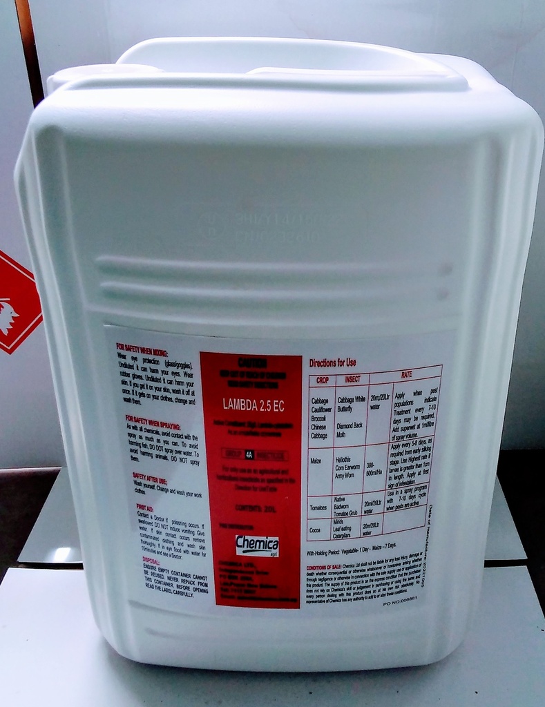 Lambda 25gr/lt EC 20lt