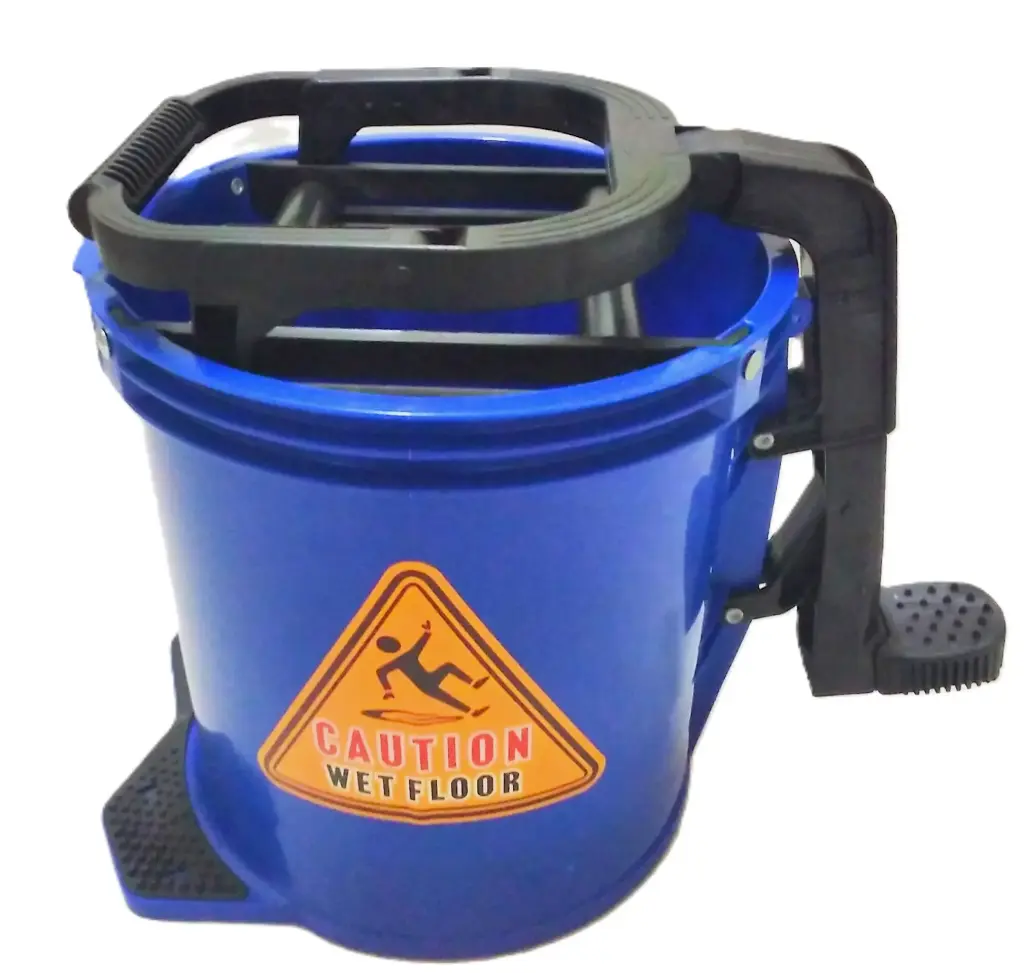 [VI5696] Mop Bucket W/Pedal 16L Blue MC03001